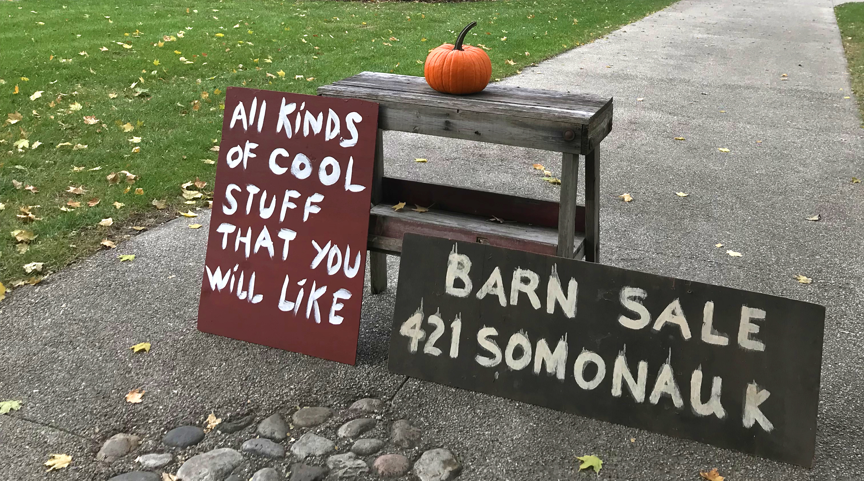 Barn Sale/ Trunk Show