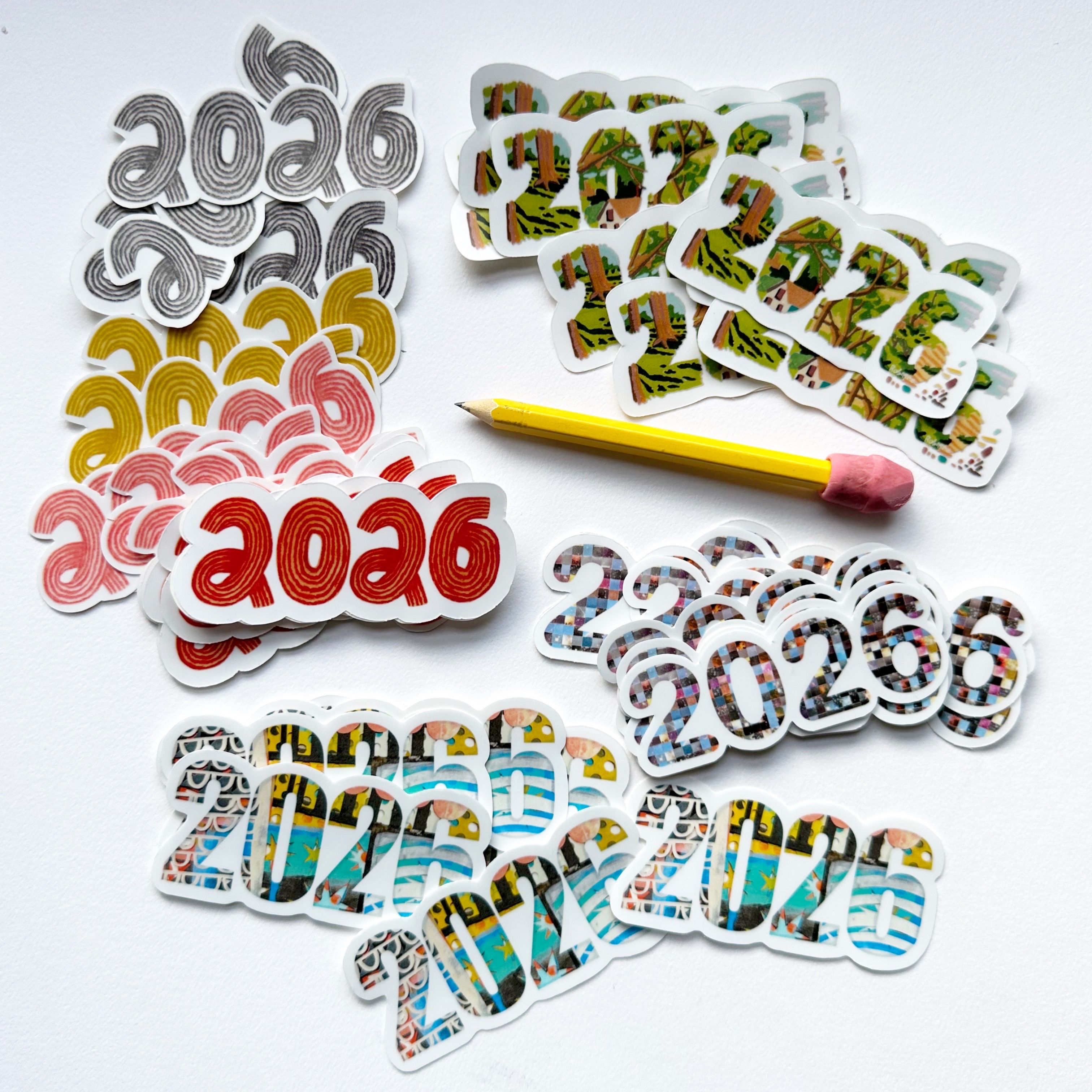 Annual Stickers and New for 2026