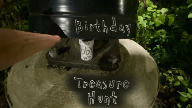 AMAZING BIRTHDAY PRESENT MYSTERY TREASURE HUNT OMG!!1!