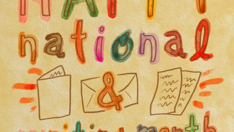 April 2022 – National Letter Writing Month